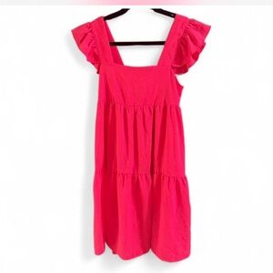 Pink Ruffled Dress